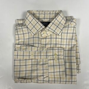 Polo‎ by Ralph Lauren Regent Classic Fit Plaid Button Down Shirt Medium
